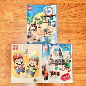 (3) Lego Shop at Home Catalogs Lots 2021